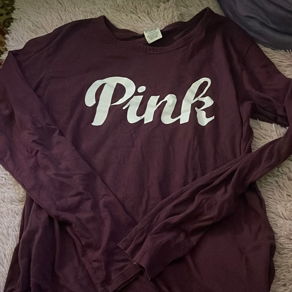 Long Sleeve Pink Shirt